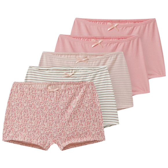 5 Mädchen Pantys mit Bio-Baumwolle