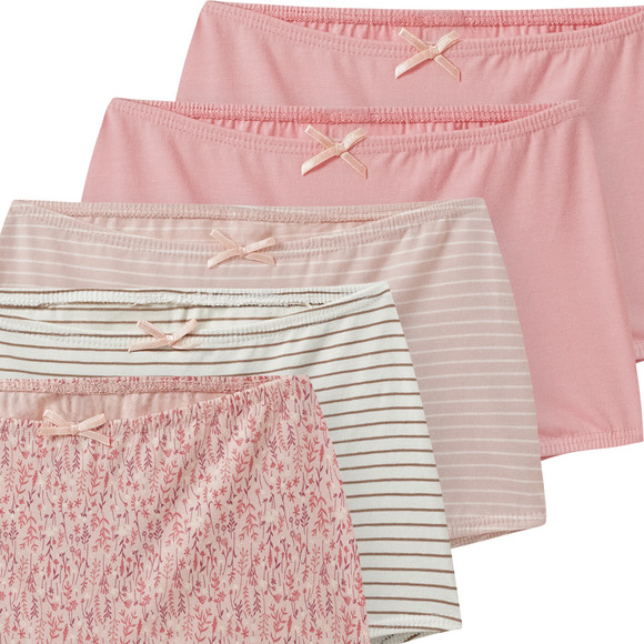 5 Mädchen Pantys mit Bio-Baumwolle