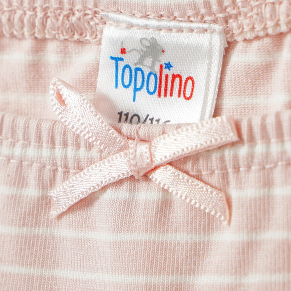 5 Mädchen Pantys mit Bio-Baumwolle