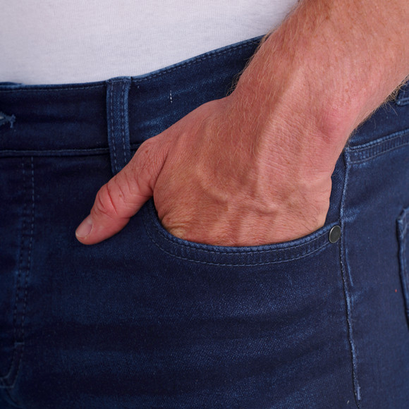 Herren Slim-Jeans in Denim-Optik