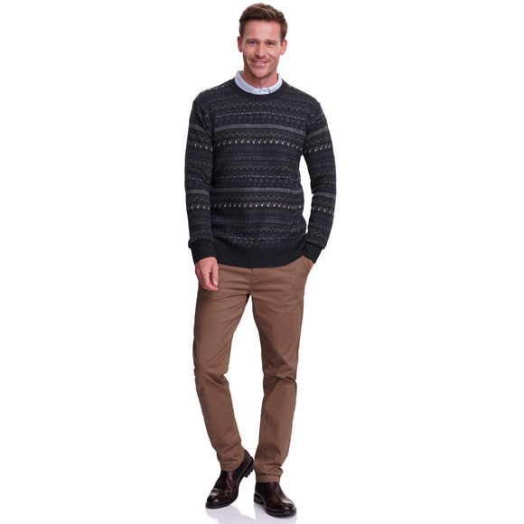 Herren Strickpullover mit Woll-Anteil