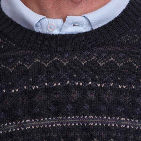 Herren Strickpullover mit Woll-Anteil