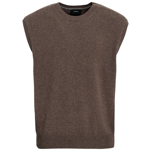 Herren Strickpullunder mit Woll-Anteil