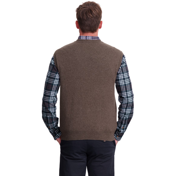 Herren Strickpullunder mit Woll-Anteil