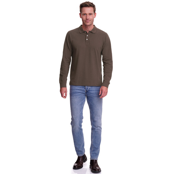 Herenpolo met biologisch katoen