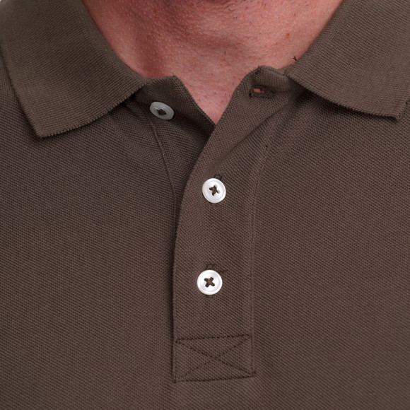 Herenpolo met biologisch katoen