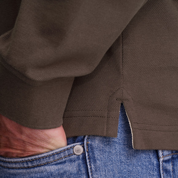 Herenpolo met biologisch katoen