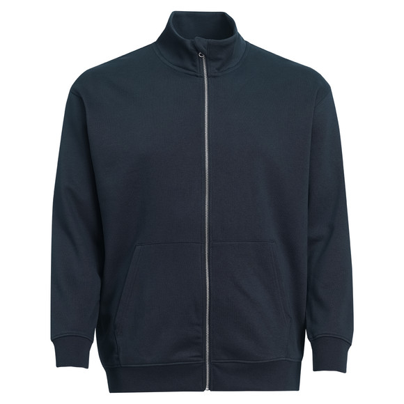 Herren Sweatjacke mit Stehkragen