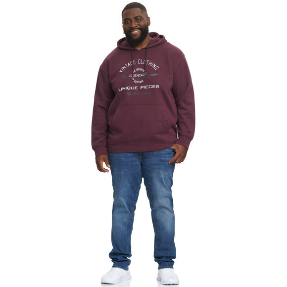 Heren sweat hoodie met print