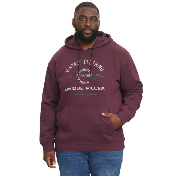 Heren sweat hoodie met print