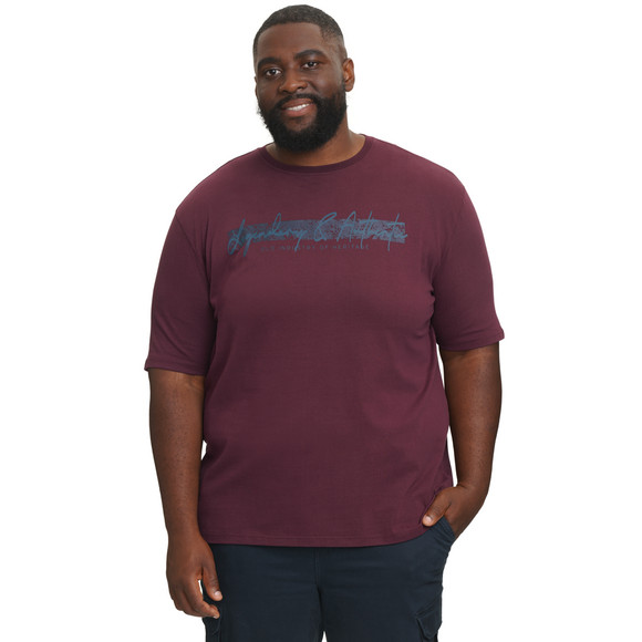 Herren-T-Shirt mit großem Print