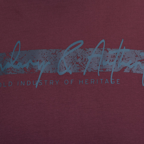 Herren-T-Shirt mit großem Print