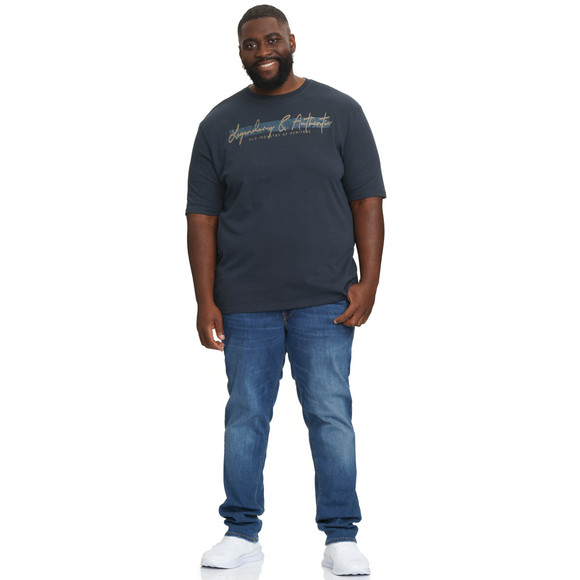 Herren-T-Shirt mit großem Print