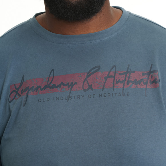 Herren-T-Shirt mit großem Print