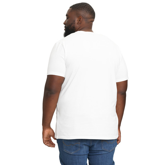 2 Heren T-Shirts met ronde halslijn