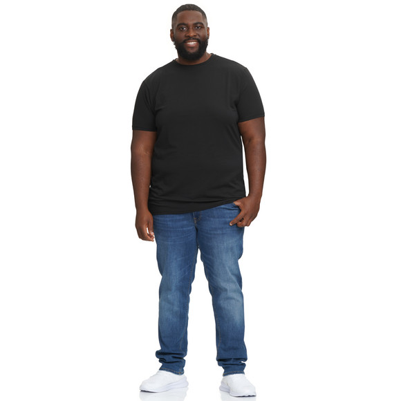 2 Heren T-Shirts met ronde halslijn