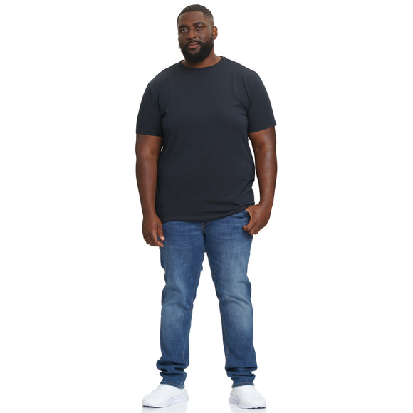 2 Heren T-Shirts met ronde halslijn