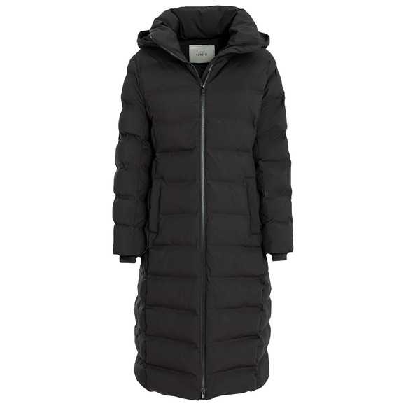 Gewatteerde damesjas met capuchon