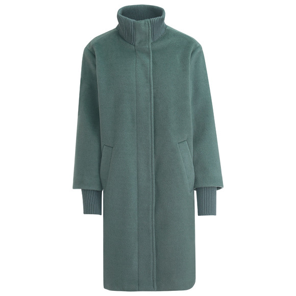 Damen Mantel mit Stehkragen