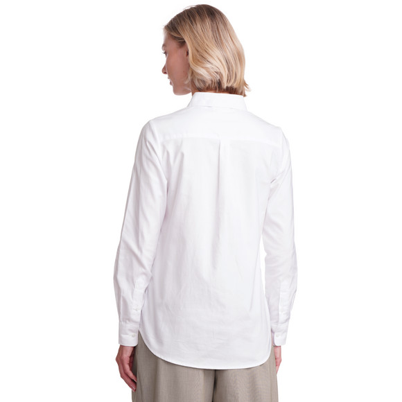 Dames overhemd blouse effen gekleurd