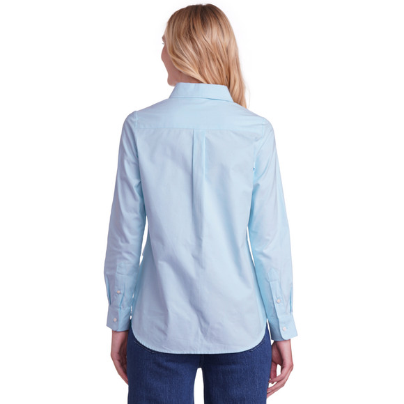 Damen Hemdbluse unifarben