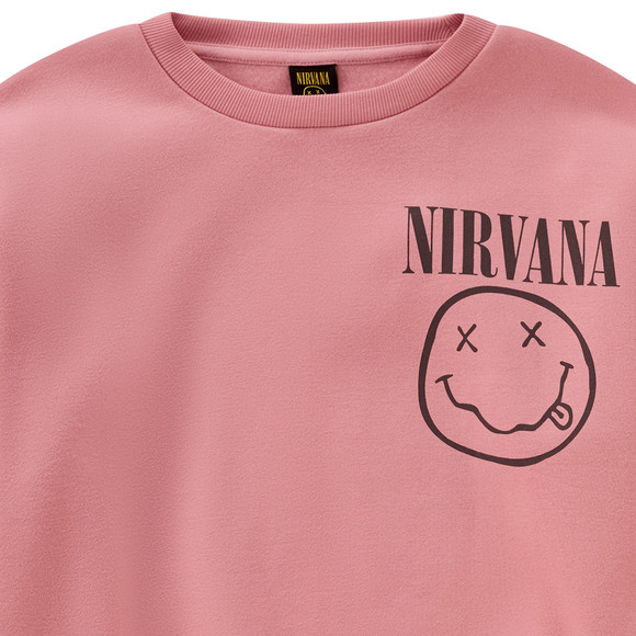 Nirvana Sweatshirt mit Print