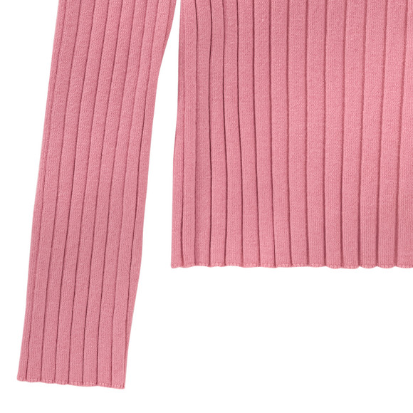 Mädchen Langarmshirt in Ripp-Optik