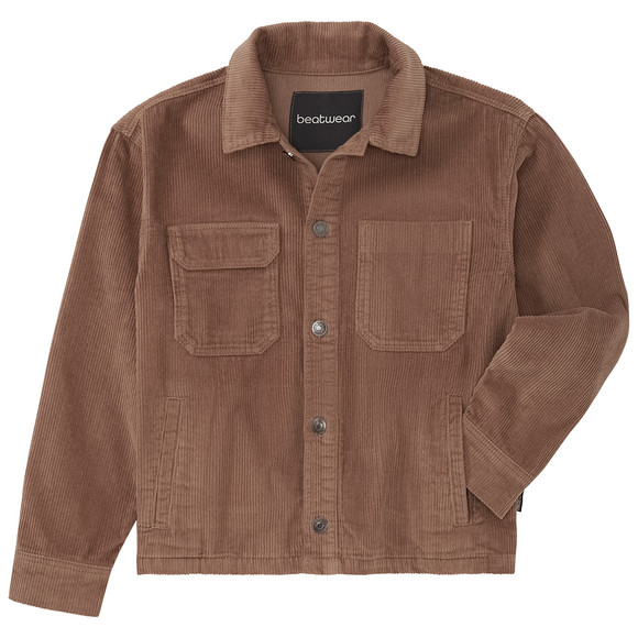 Corduroy jongensjack met knopen