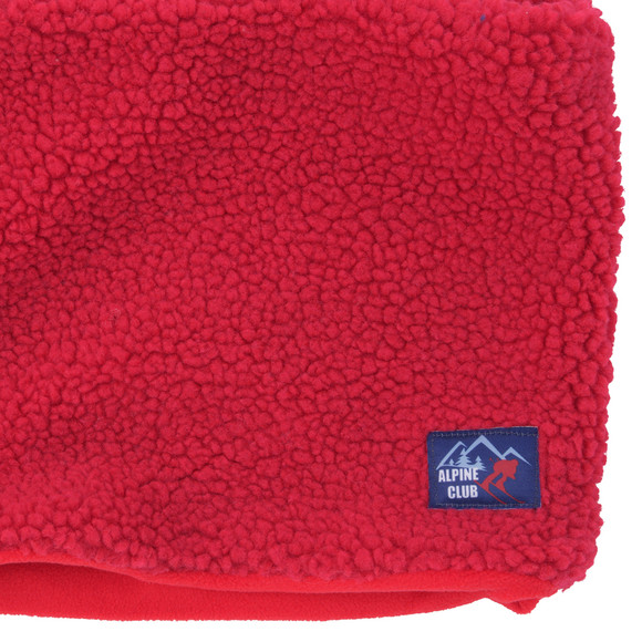 Ronde sjaal voor kinderen in effen kleuren