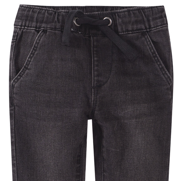 Pull-on jeans voor baby’s met trekkoord