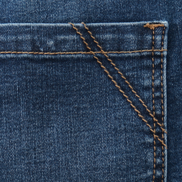 Jungen Pull-on-Jeans mit Tunnelzug