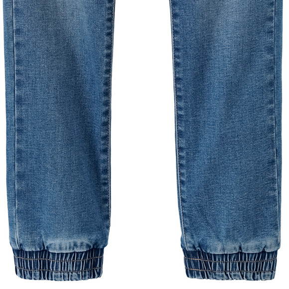 Jungen Pull-on-Jeans mit Tunnelzug