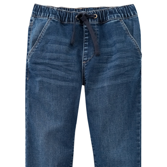 Jungen Pull-on-Jeans mit Tunnelzug