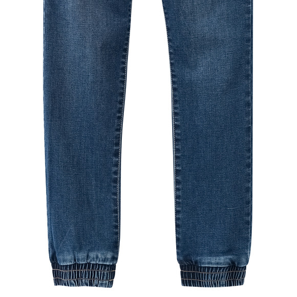 Jungen Pull-on-Jeans mit Tunnelzug