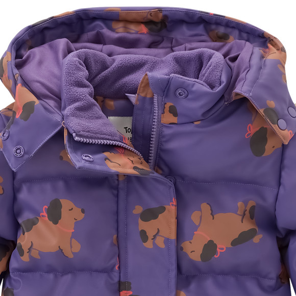 Baby pufferjas met honden