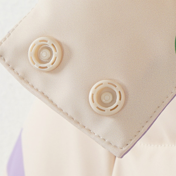 Pufferjack met hartjes voor meisjes