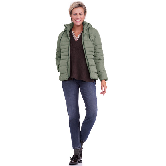 Damen Steppjacke mit Kapuze