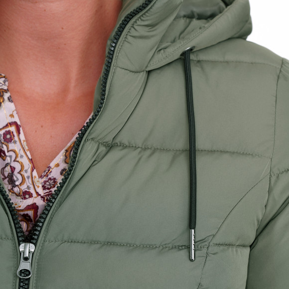 Damen Steppjacke mit Kapuze