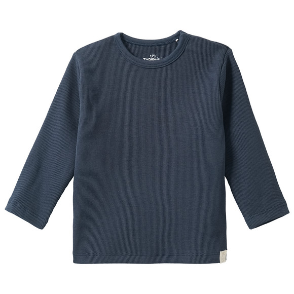 Baby shirt met lange mouwen donkerblauw