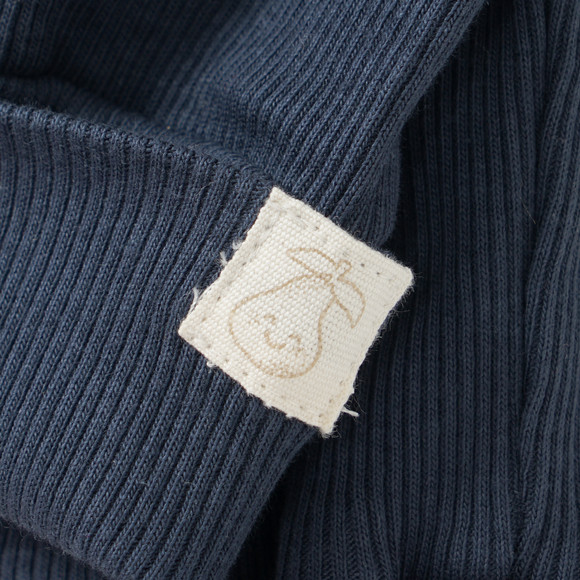 Baby legging met geribbelde structuur