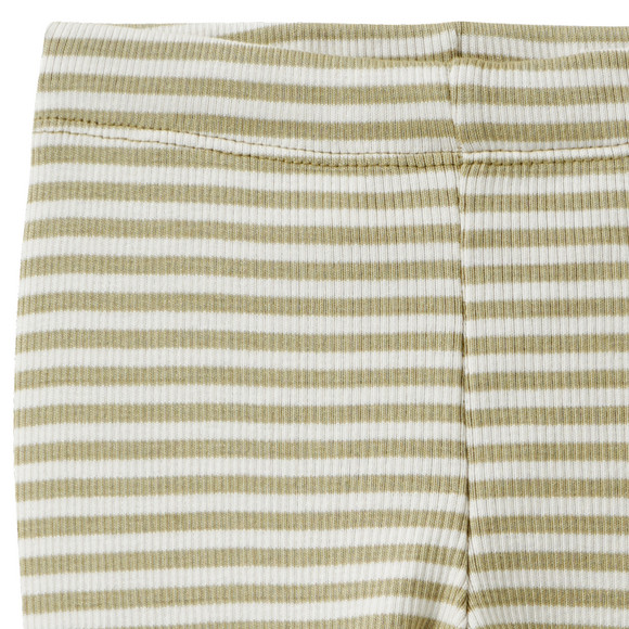 Baby legging met geribbelde structuur