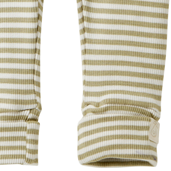 Baby legging met geribbelde structuur