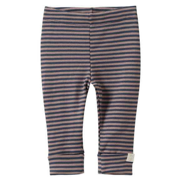Baby legging met geribbelde structuur