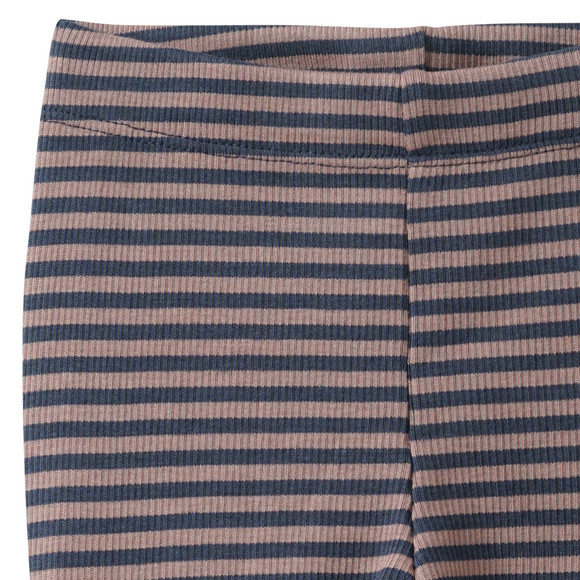 Baby legging met geribbelde structuur