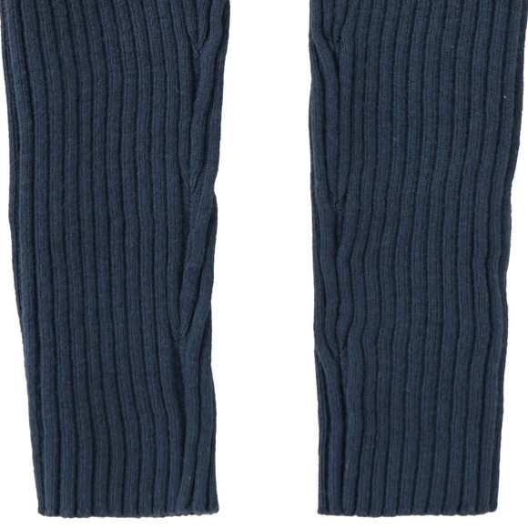 Baby legging met geribbelde structuur