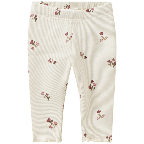 Newborn Leggings mit Ripp-Struktur