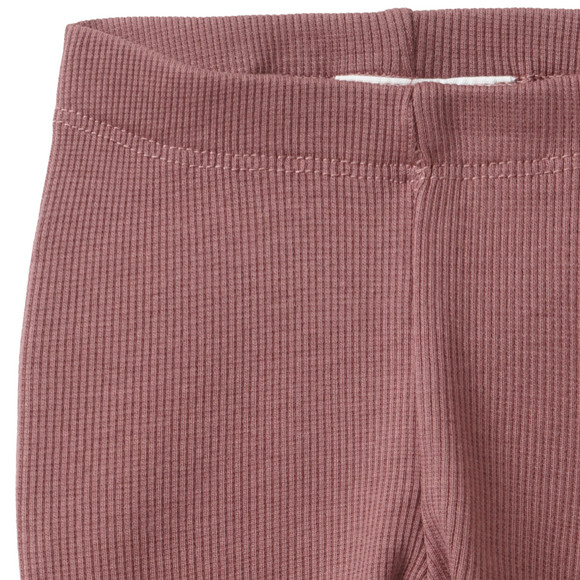 Newborn Leggings mit Ripp-Struktur