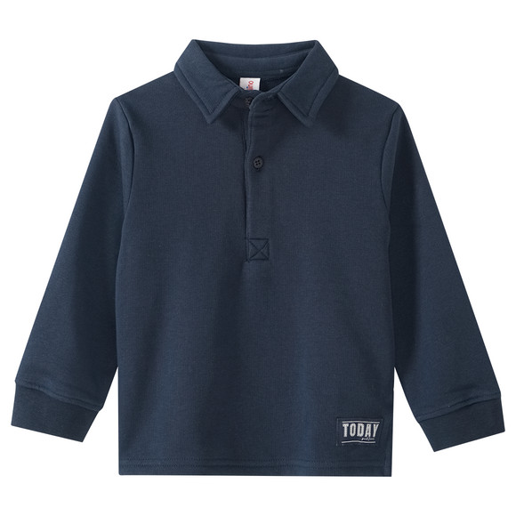 Jongens' sweatshirt met biologisch katoen