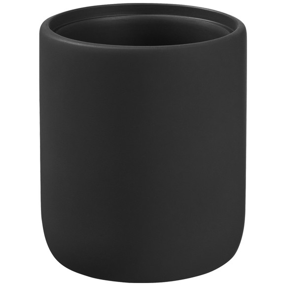 Tandenborstel mok zwart