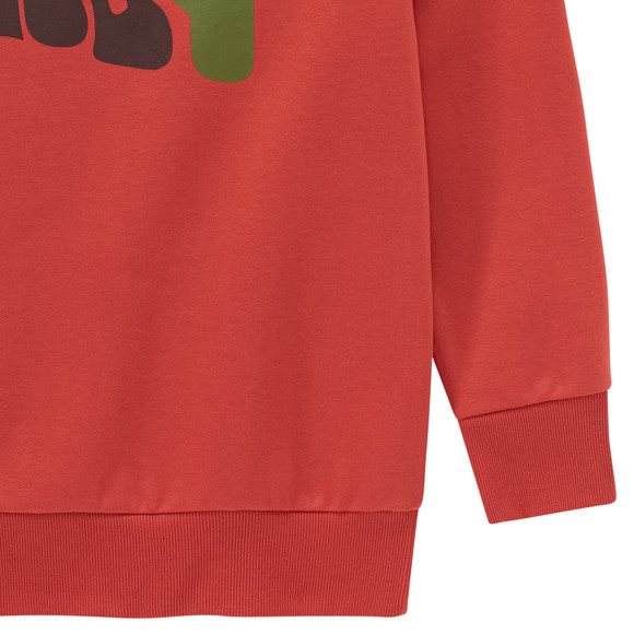 Jongens' sweatshirt met biologisch katoen